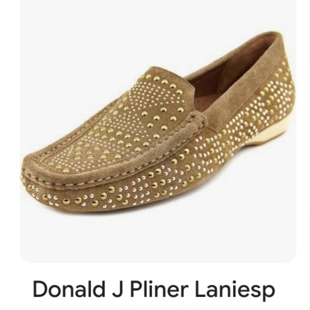 Donald J Pliner Studded Loafers